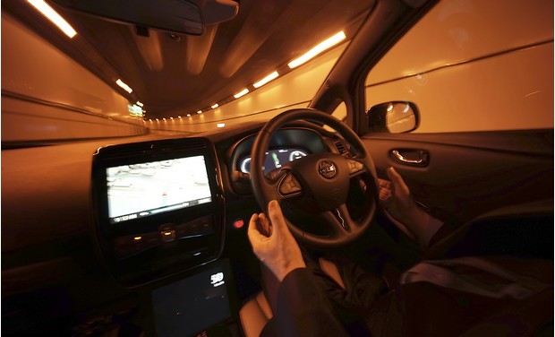 A self-driving car being tested (Photo: AP/File) A self-driving car being tested (Photo: AP/File)